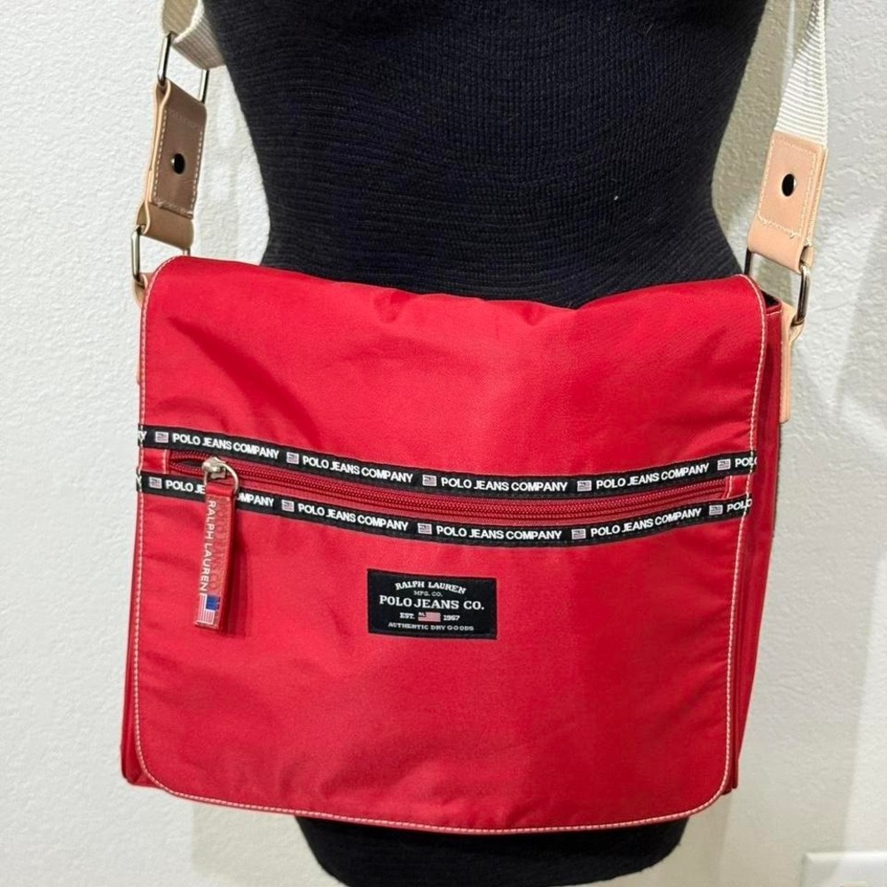 Polo jeans co messenger bag